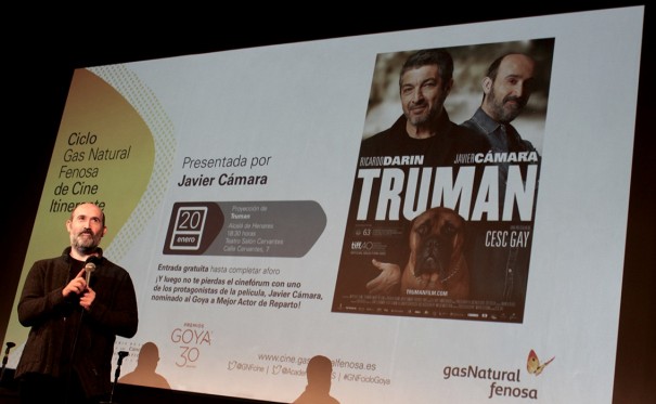 Javier Cámara en e l Ciclo Gas Natural Fenosa de Cine Itinerante Premios Goya 2016Gas Natural