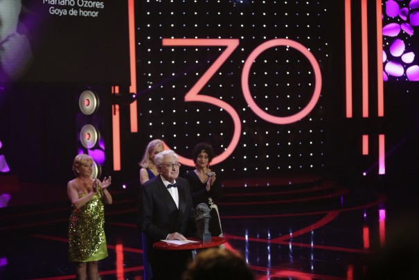 Mariano Ozores, Goya Honor 2016 (Foto: Academia Cine)