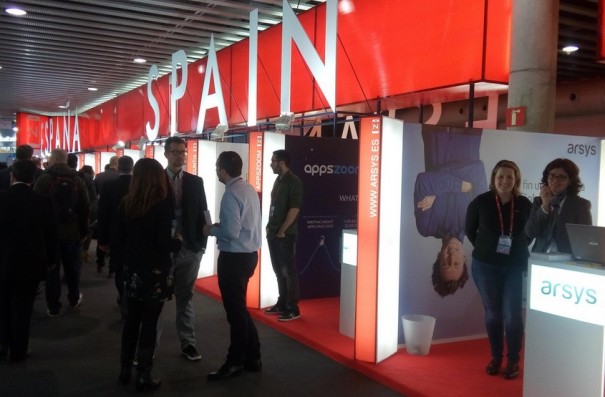 Pabellón España en el MWC 2016 (Foto: Arsys)