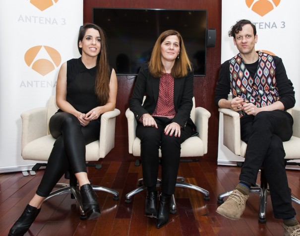 Carmen Ferreiro, Ruth Lorenzo y Edu Soto