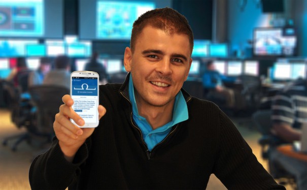 Gabriel Janko con Octopus Mobile App