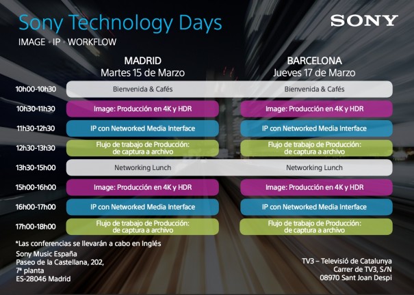 Sony Tecnology Days