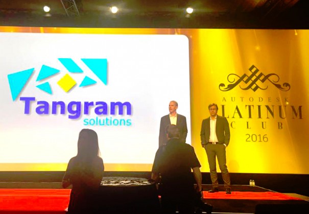 Tangram が Autodesk から「Top Reseller 2015」賞を受賞