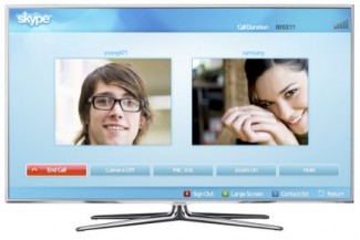 Skype en una smart tv