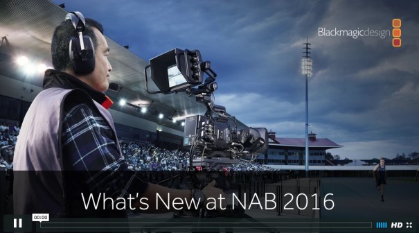 Blackmagic NAB 2016 video