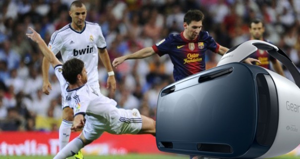 FC Barcelona - Real Madrid con Samsung Gear