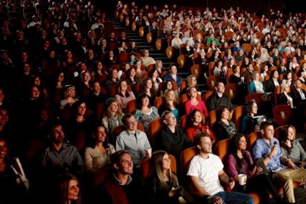 Espectadores en cine
