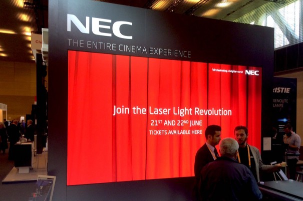 NEC en CineEurope 2016