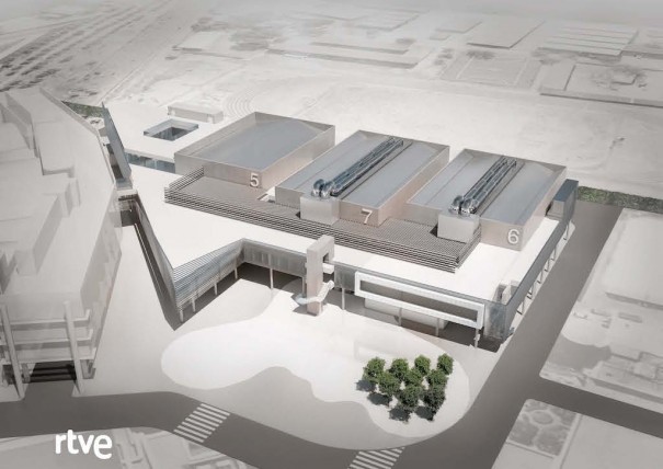 TVE inicia la construcción de sus nuevos estudios 6 y 7 en Prado del Rey
