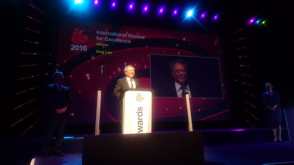 Ang Lee en los IBC Awards 2016