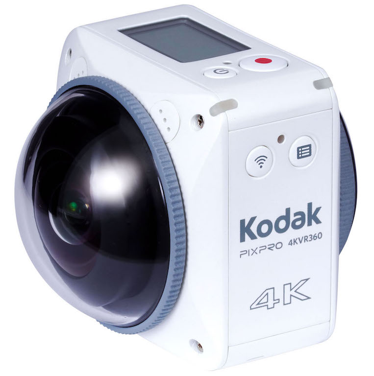 Kodak Pixpro entra en el mercado del vídeo 360º con la nueva 4KVR360