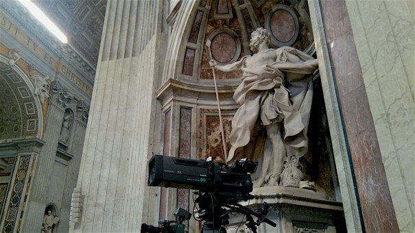 El Centro Televisivo Vaticano graba el cierre de la Puerta Santa en Sony 4K Ultra HD y alto rango dinámico (HDR)