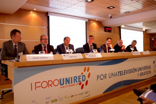 Jornada "Por una televisión universal y gratuita"