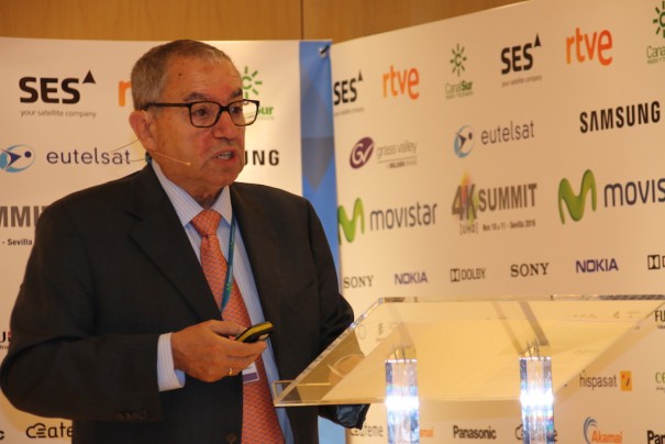 Manolo Romero en la 4K-UHD Summit