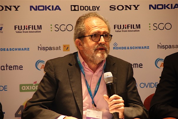 Pere Vila en la 4K-UHD Summit