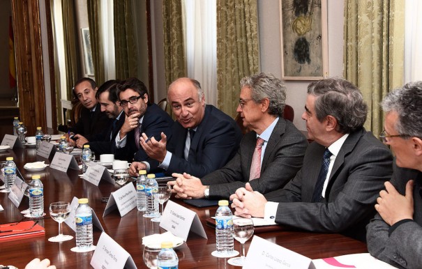 Reunión de Fernando Benzo con las entidades de gestión