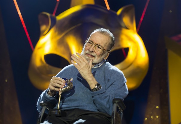 Chicho Ibáñez Serrador en la Gala de los Premios Feroz 2017 (Foto: Alberto R. Roldán)