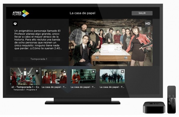 Atresplayer en Apple Tv