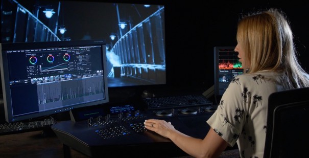 Maxine Gervais (Technicolor) trabajando con Baselight 