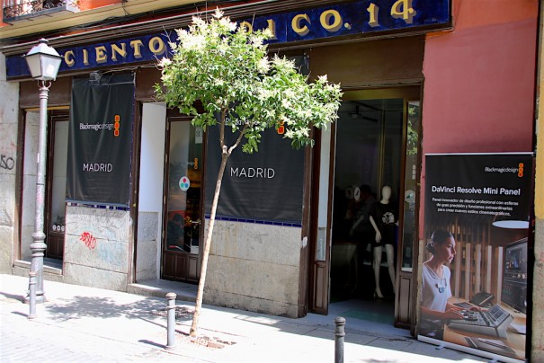 Espacio temporal Blackmagic en Madrid