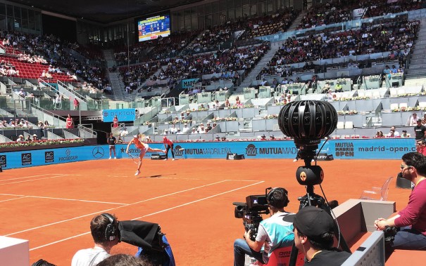 YBVR en el Mutua de tenis