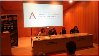 La Academia de Cine presenta en Pamplona el proyecto "La Academia del Cine en Red" 