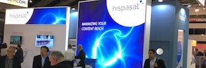 Hispasat demonstrates the possibilities of 4K HDR and IP transmission via satellite