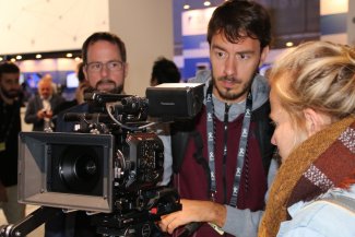 Panasonic EVA1 en IBC 2017