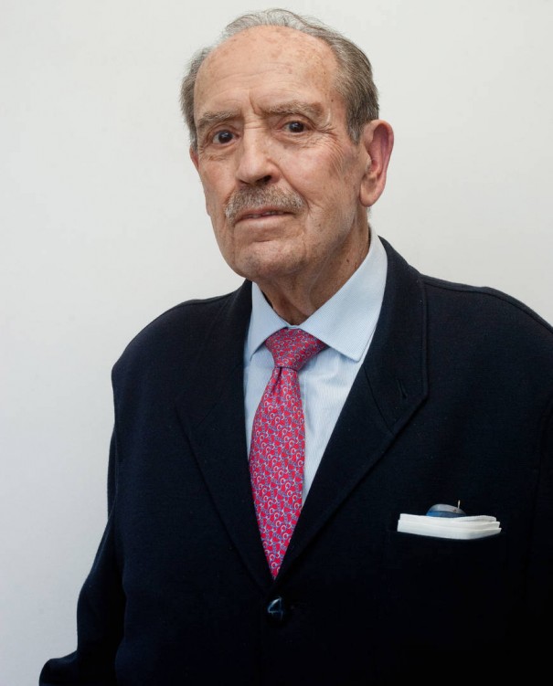 Eugenio Fontán (Foto: Escuela de Periodismo Manuel Martín Ferrand)