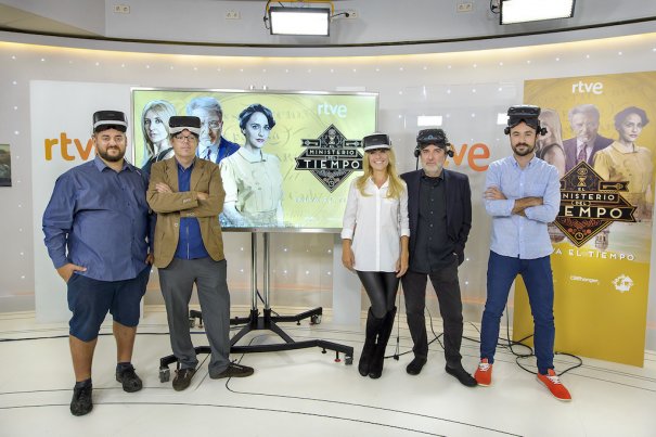 Rodaje de 'El Ministerio del Tiempo' en realidad virtual