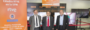 La Chaire RTVE de l'UPM présente la première production et diffusion en Espagne du signal UHD1 – Phase 2 complète