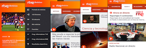 RTVE actualiza su aplicación de informativos para dispositivos móviles