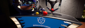 Brainstorm shows real-time post-production at NAB