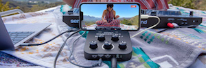 Roland Go:Mixer Pro-X, ein praktischer Audiomixer für Smartphones und Tablets