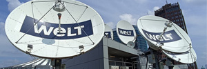 Qvest Media installs a new satellite infrastructure for Welt