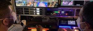 Nou Broadcast a utilisé les postes d'interphone et de commentateur de l'AEQ dans le Crossfit Freakest Challenge 2021