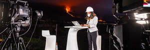 Canarian Television and coverage of the La Palma volcano: the story from within