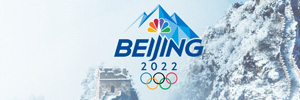 NBC überträgt die Olympischen Spiele. Beijing Winter Festival 2022 mit Unterstützung der Rundfunkindustrie