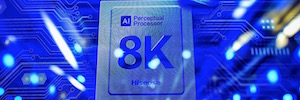 Hisense estrena el primer procesador de percepción de IA 8K de desarrollo propio