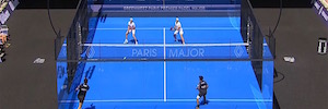 wTVision remotely produced the Greenweez Paris Premier Padel Major tournament