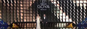 Les Goya Awards 2023 sur TVE améliorent de cinq dixièmes par rapport à l'année précédente