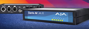 AJA は、HDR 機能とアップスケーリング オプションを備えた Dante AV 4K-T および 4K-R をアップデートします