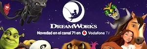 Vodafone TV incorpora el canal familiar DreamWorks a su plataforma