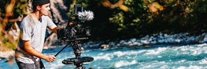 PeakFrames produces content in the Swiss Alps with Sachtler's aktiv8