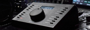 The new 9320A controller, protagonist of the Genelec demos at IBC 2023