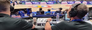El Mundial de Baloncesto FIBA 2023 contó con los sistemas AEQ de intercom y posiciones para comentaristas