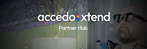 XR エクスペリエンスを展開して Xtend Partner Hub にアクセスします