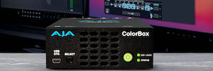 AJA ColorBox obtains RED certification