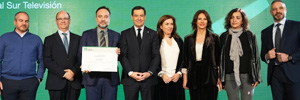 Serviços de Notícias do Canal Sur, premiados com o Prêmio Andaluzia de Jornalismo