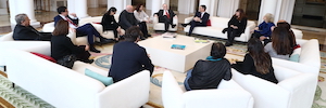 Pedro Sánchez meets with the Spanish audiovisual and film sector
